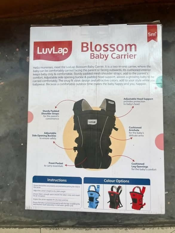 LUVLAP Blossom Baby Carrier PyaraBaby