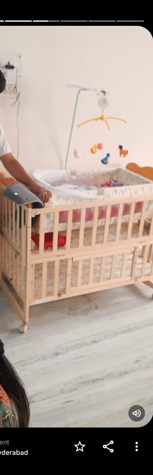 2nd hand online baby crib