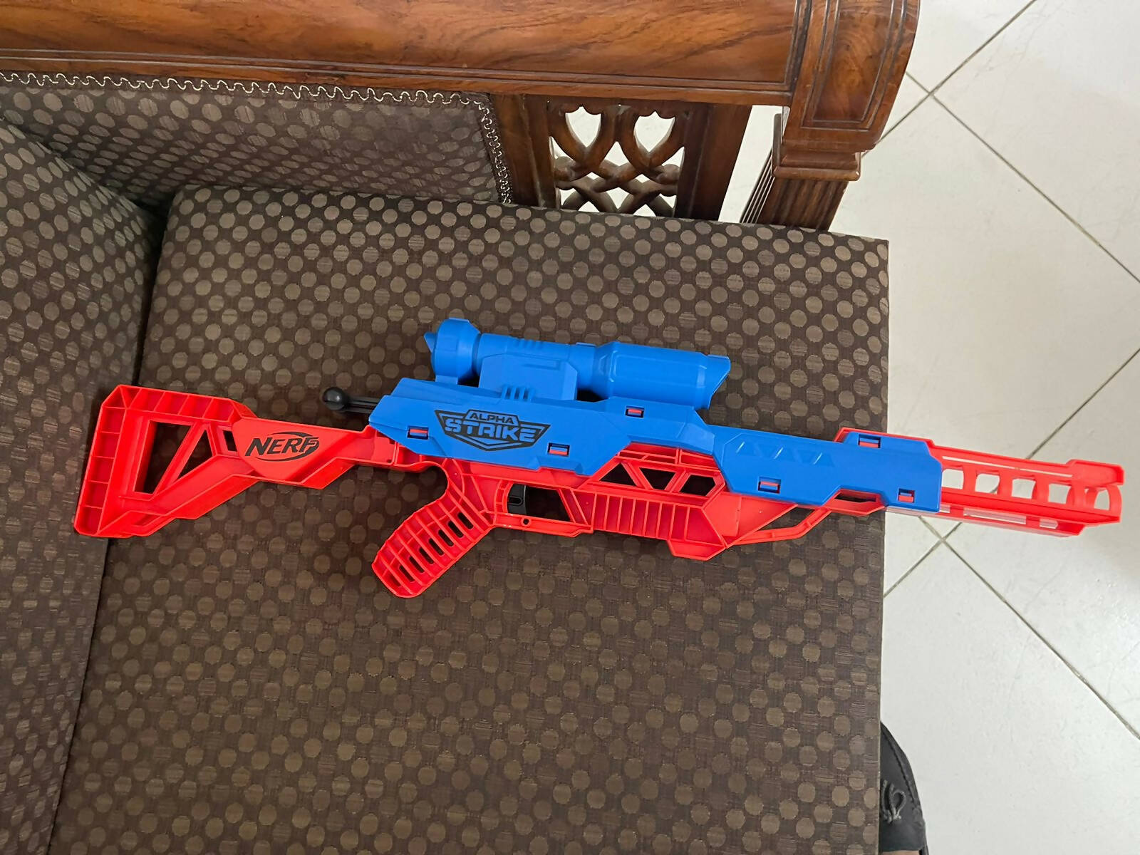 nerf gun Alpha-strike sniper rifle (Bullets Included)