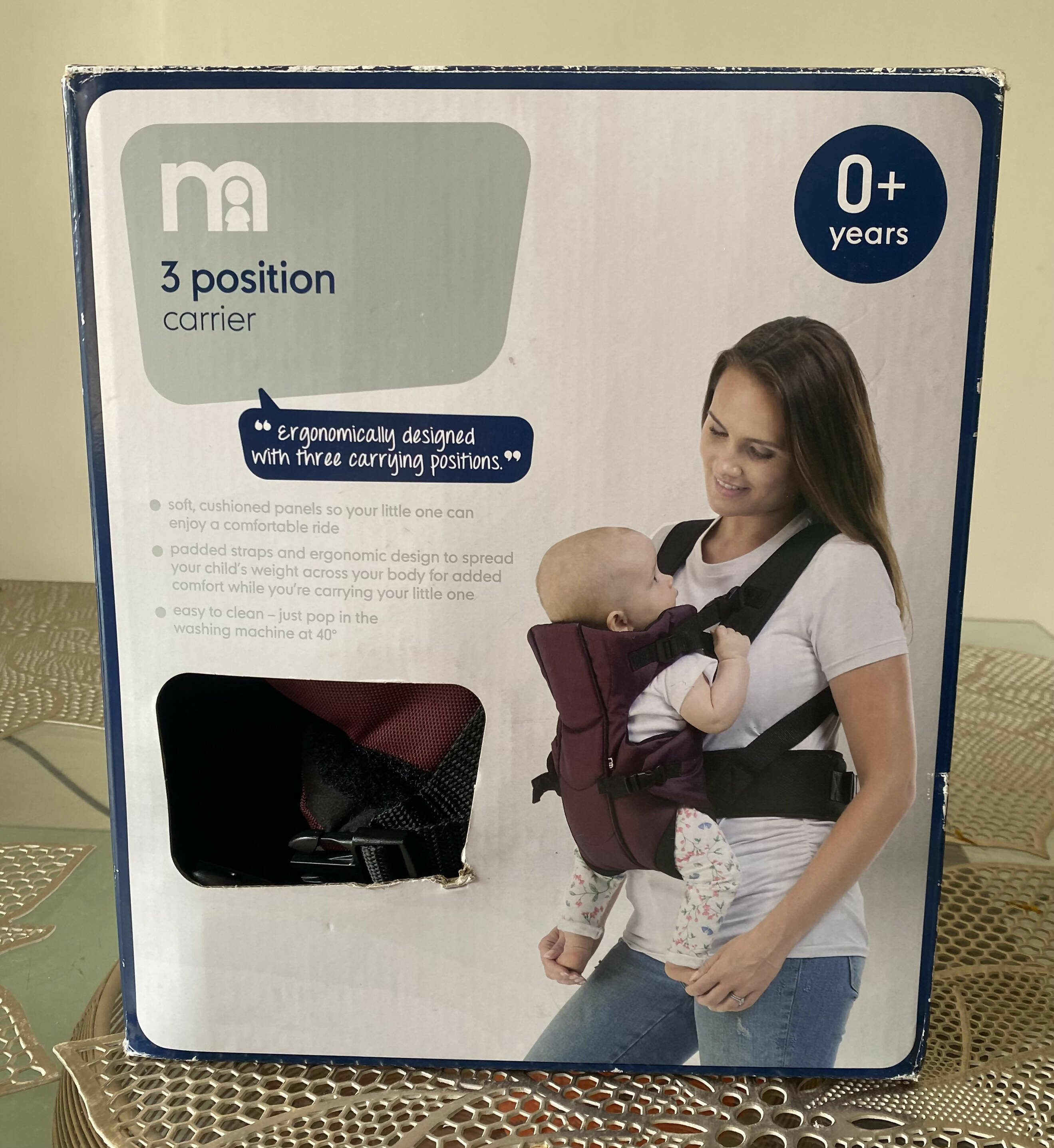 Mothercare 3 hot sale way carrier