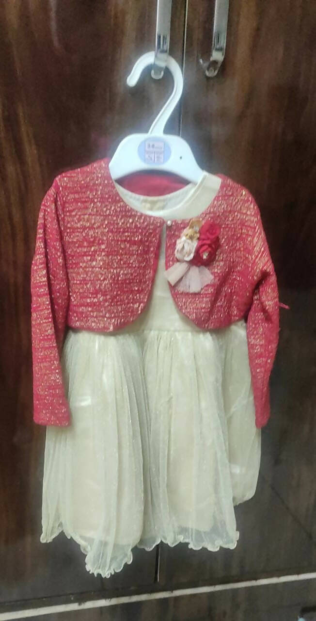 Baby frock jacket outlet design