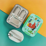 This Bento lunch box will keep your food, sandwiches, soups, beverages fresh for lunch, so you can pack your kids' lunches in the morning, and it will stay warm until lunch time .