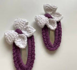 Crochet handmade hair clip