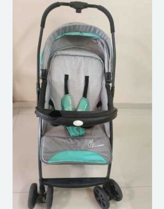 R FOR RABBIT Sugar Pop Baby Stroller/Pram from 0 – 3 Years (Green Grey)