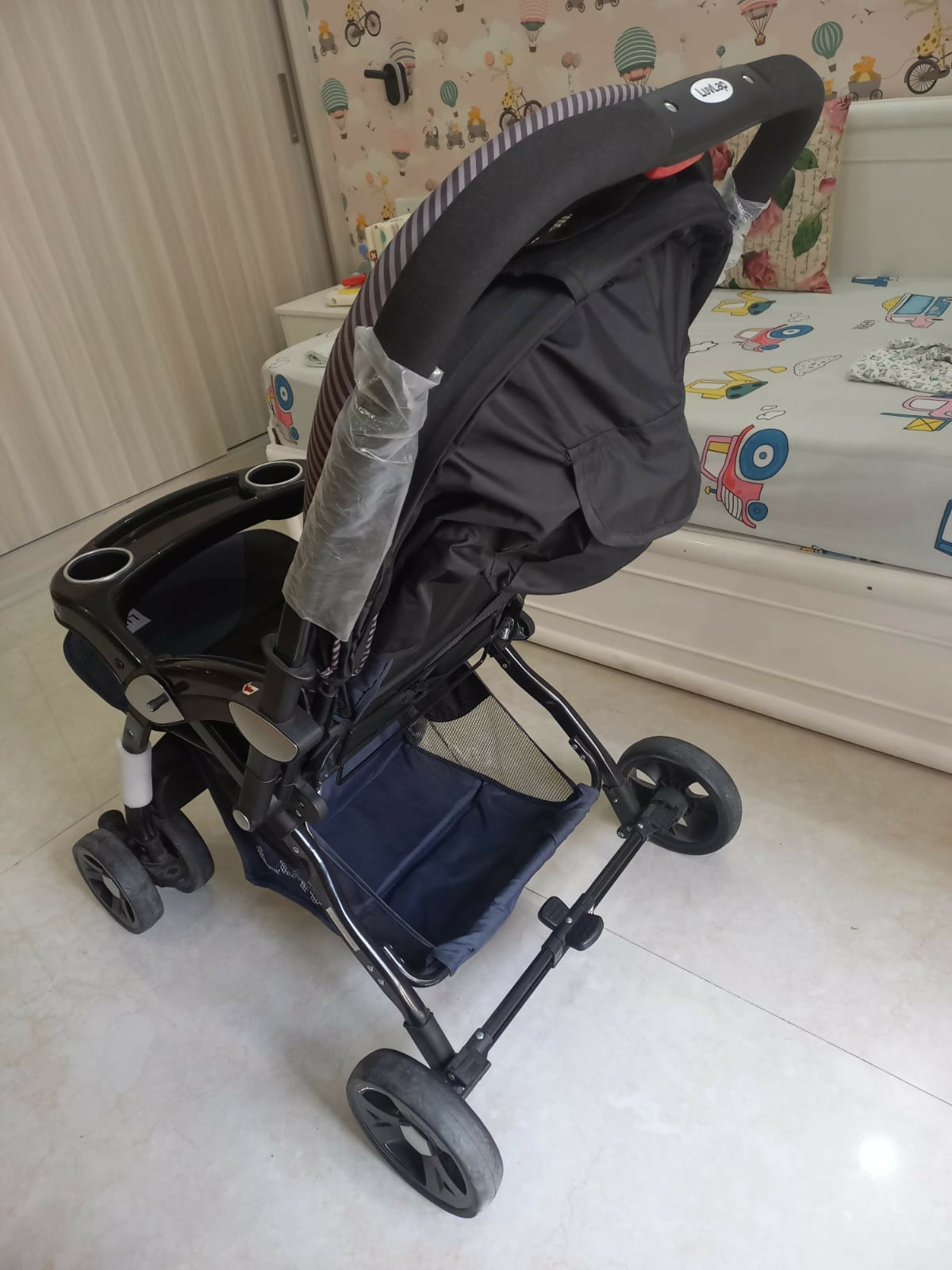 njoy smooth, safe, and comfortable strolls with your baby using the LUVLAP Stroller/Pram, designed for convenience and peace of mind!