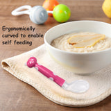 ADORE Flexi Silicone Feeding Spoon Set- Pack of 2 - PyaraBaby