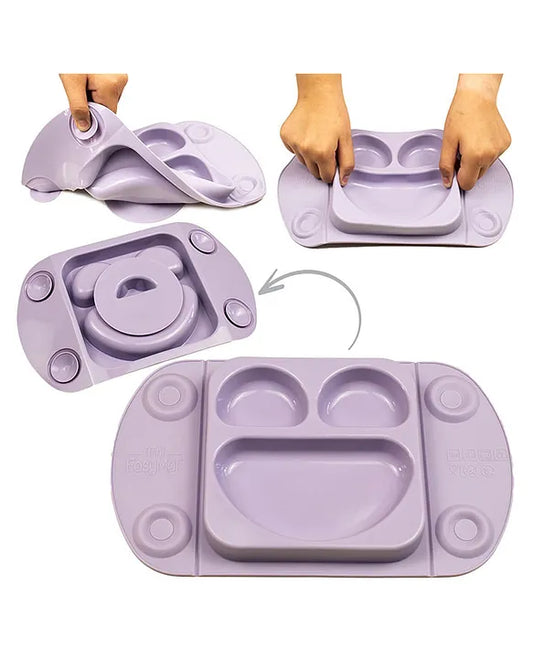 EasyTots Mini Mat Silicone Suction Plate - Minimat Unicorn