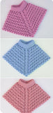 Crochet baby poncho