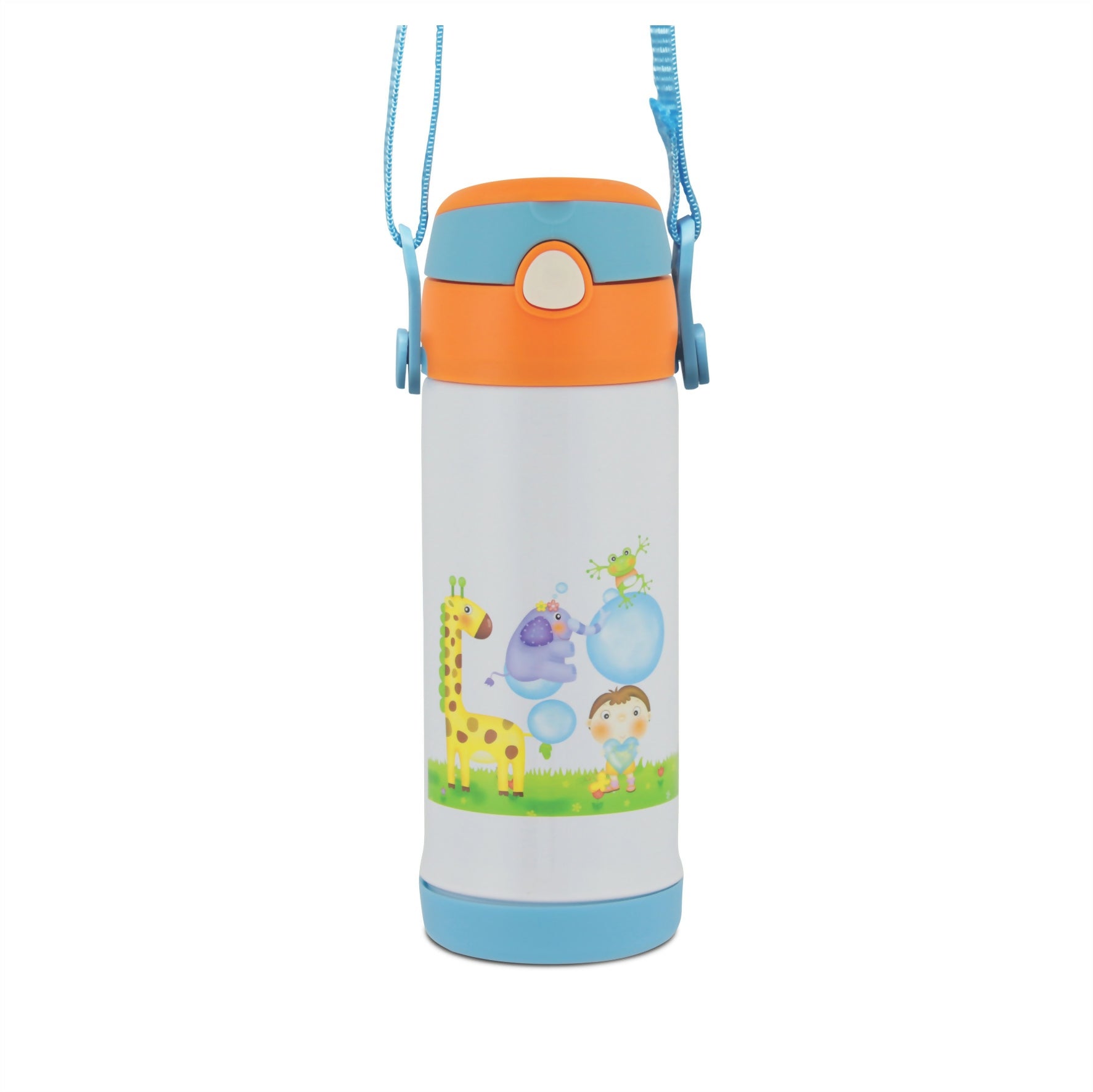 Hydrate in style with the Giggles Colored Vacuum Steel Bottle—durable, insulated, and designed to keep drinks at the perfect temperature for hours!