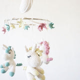 Cot Mobile with Crochet Animals - PyaraBaby