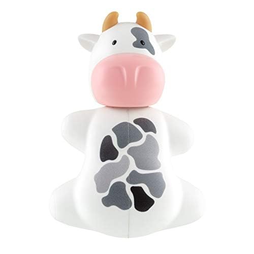 Flipper Toothbrush Cover & Toothbrush Flp Fun Animal Combo Pack / Cow