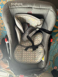 BABYHUG Amber Car Seat Cum Carry Cot with Rocking Base - Safe, Versatile, and Portable in Grey.