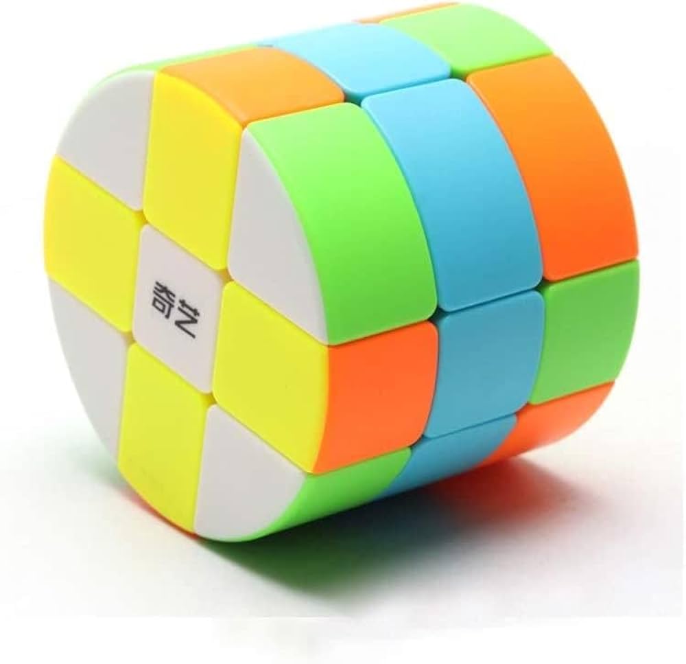 3X3X3 High Speed Cylinderical Cube Puzzle