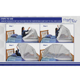  Mosquito Net for Bed + Mosquito Net for Crib/Cot 