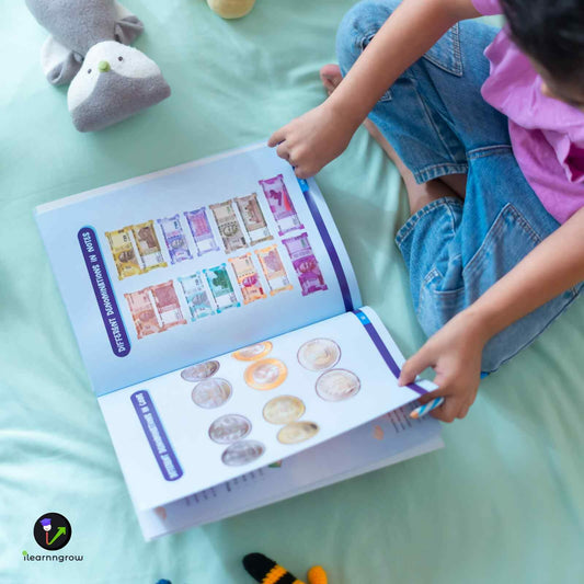 Introducing our Money Book, a dynamic tool designed to spark interest in mathematics while instilling essential financial habits in your child. 