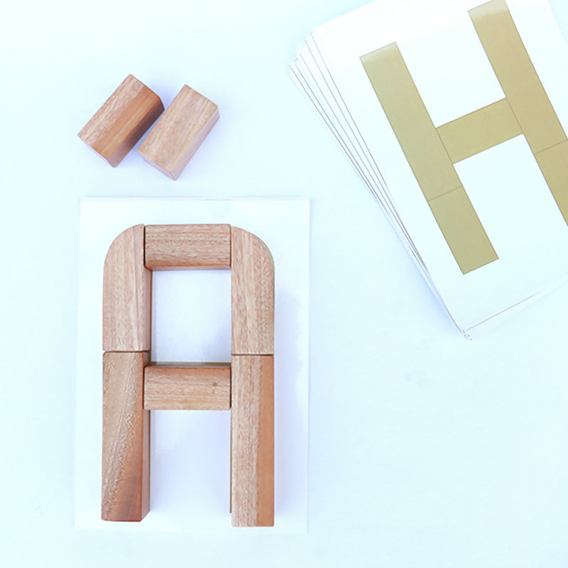 Introduce letters, patterns, and creativity with our Alphabet Blocks – a versatile set for letter recognition, fine motor skills, and imaginative play.