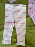 Pekkle Onesie and pyjama set (Set of 2) peach and purple