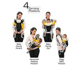 OCEAN COUNT 4 in 1 Adjustable Baby Carrier