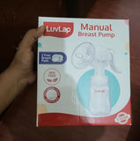 Comfort in Every Pump – LUVLAP Manual Breast Pump for On-the-Go Moms!