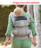 LÍLLÉbaby Complete All Seasons Ergonomic 6-in-1 Baby Carrier Newborn to Toddler - with Lumbar Support - for Children 7-45 Pounds - 360 Degree Baby Wearing - Inward & Outward Facing - Stone