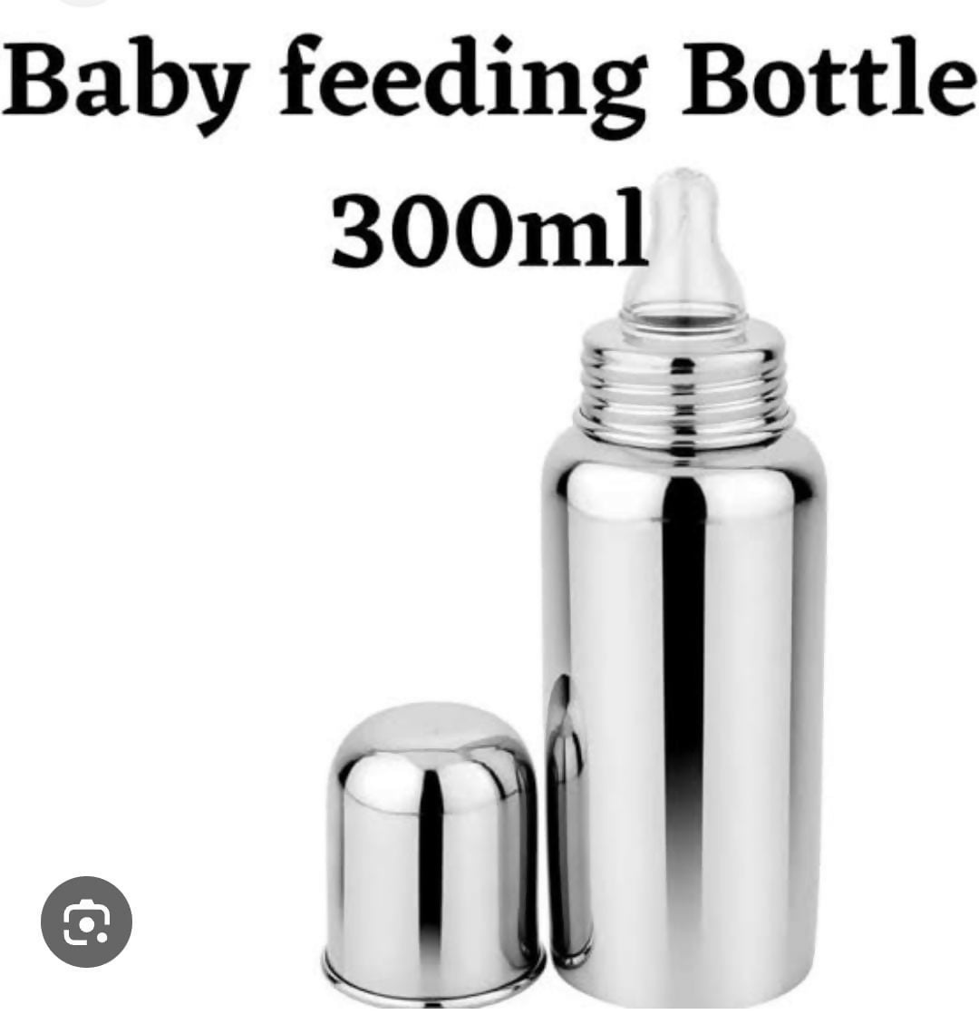 Provide your baby with safe and comfortable feeding using the Baby Feeding Bottle - 300 Ml, featuring an anti-colic nipple and BPA-free materials for peace of mind.