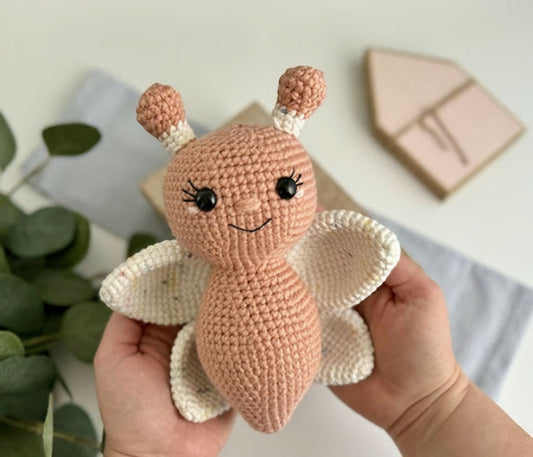 Crochet Handmade Butterfly Soft Toy