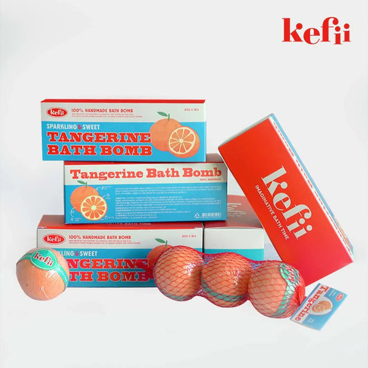 KEFII  - Tangerine Bath Bomb