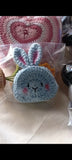 Crochet Rabbit Pouch