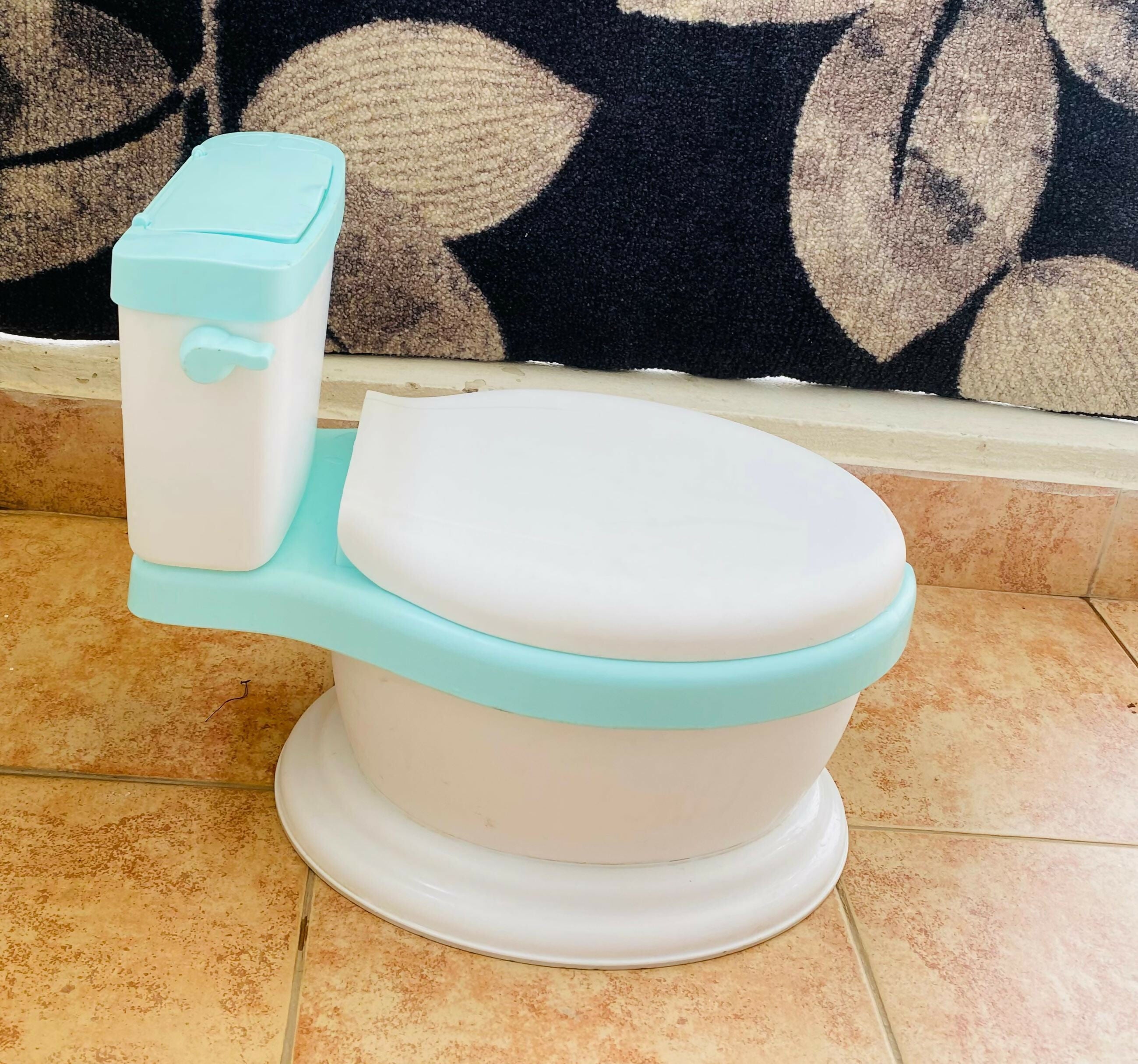 Durable and safe potty seat for kids with non-slip base, splash guard, and easy-to-clean surface for hassle-free potty training.