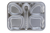 Eatza - Butterfly! The Stainless Steel Feeding Plate with 4 Compartments