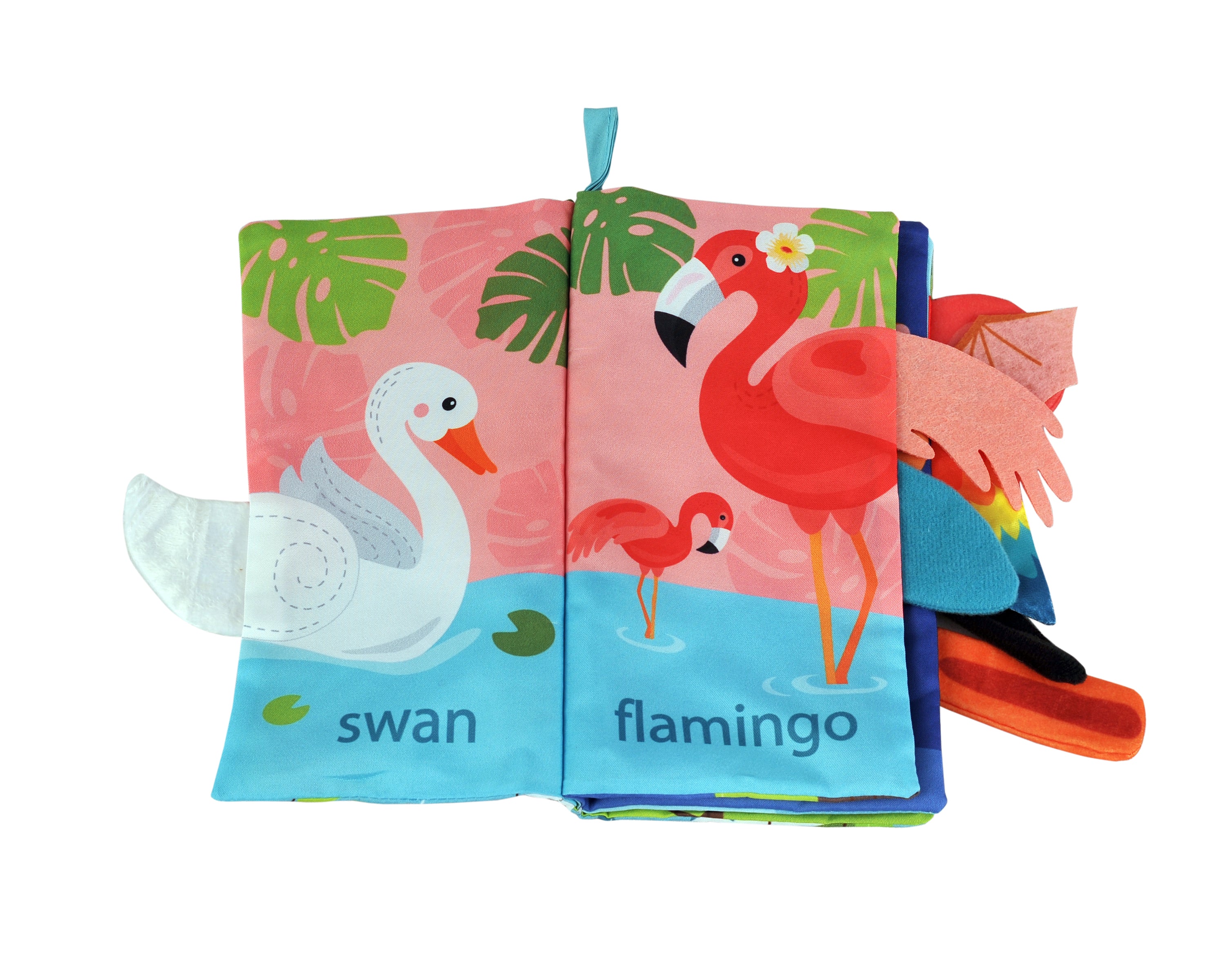 Baby Cloth Tail Books - Flying Animals