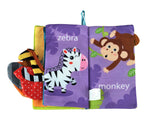 Baby Cloth Tail Books - Land Animals