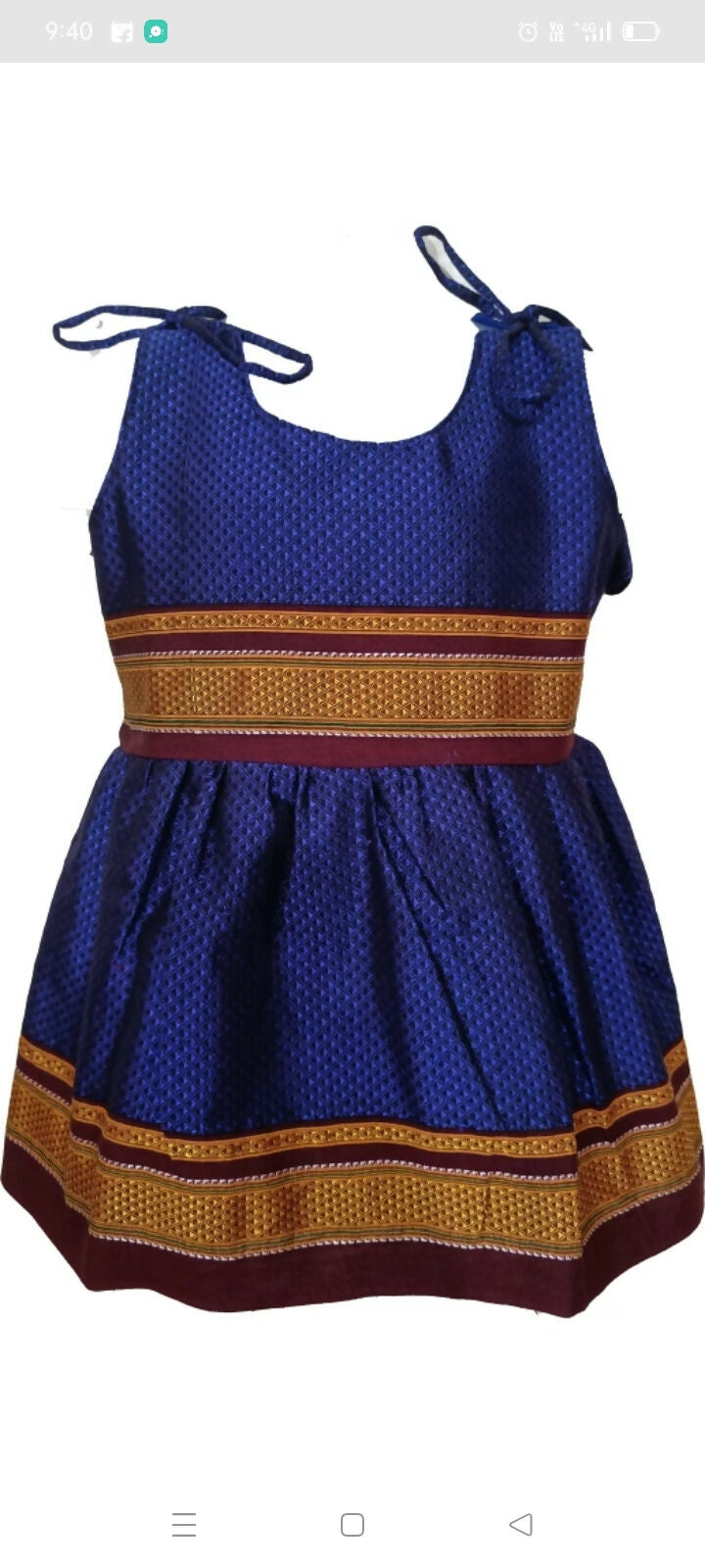 Baby Girl Traditional Dress khan Frock