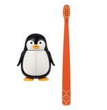 Flipper Toothbrush Cover & Toothbrush Flp Fun Animal Combo Pack / Penguin