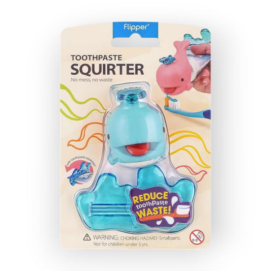 Shop the Flipper Toothpaste Squirter Whale (Bluey) from Baby Amore is a playful and practical tool designed to make brushing teeth fun for kids