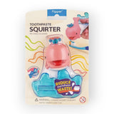 Make brushing time exciting with the Flipper Whale Toothpaste Squirter!