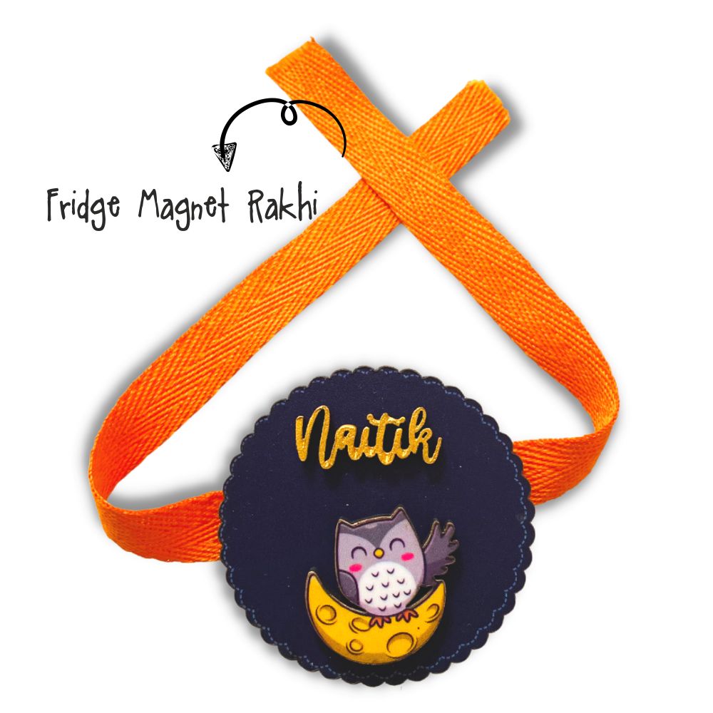 Shop now for the Fridge Magnet Rakhi for Kids, combining festive tradition with playful charm for a memorable Raksha Bandhan!