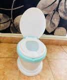 Durable and safe potty seat for kids with non-slip base, splash guard, and easy-to-clean surface for hassle-free potty training.