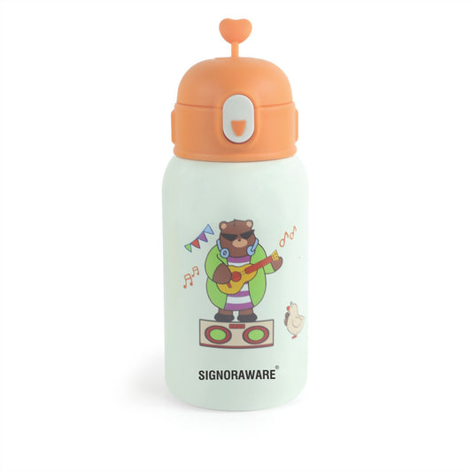 Keep your child's drinks fresh and at the ideal temperature with the Lovey Vacuum Insulated Kids Water Bottle—adorable, leak-proof, and perfect for everyday use!