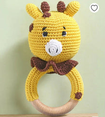 Crochet baby rattle