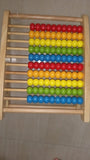 HAPE Rainbow Abacus Bead and Alphabet Abacus has Letters Alphabets, Words Picture, Number from 1 to 10 with Number Names - PyaraBaby