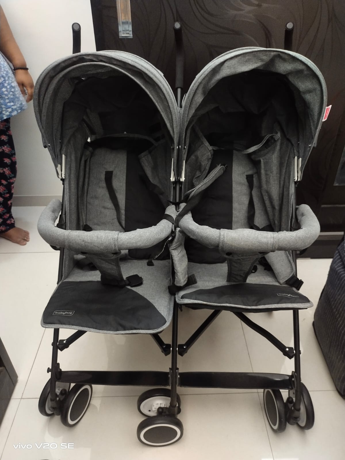 Babyhug twin stroller hotsell