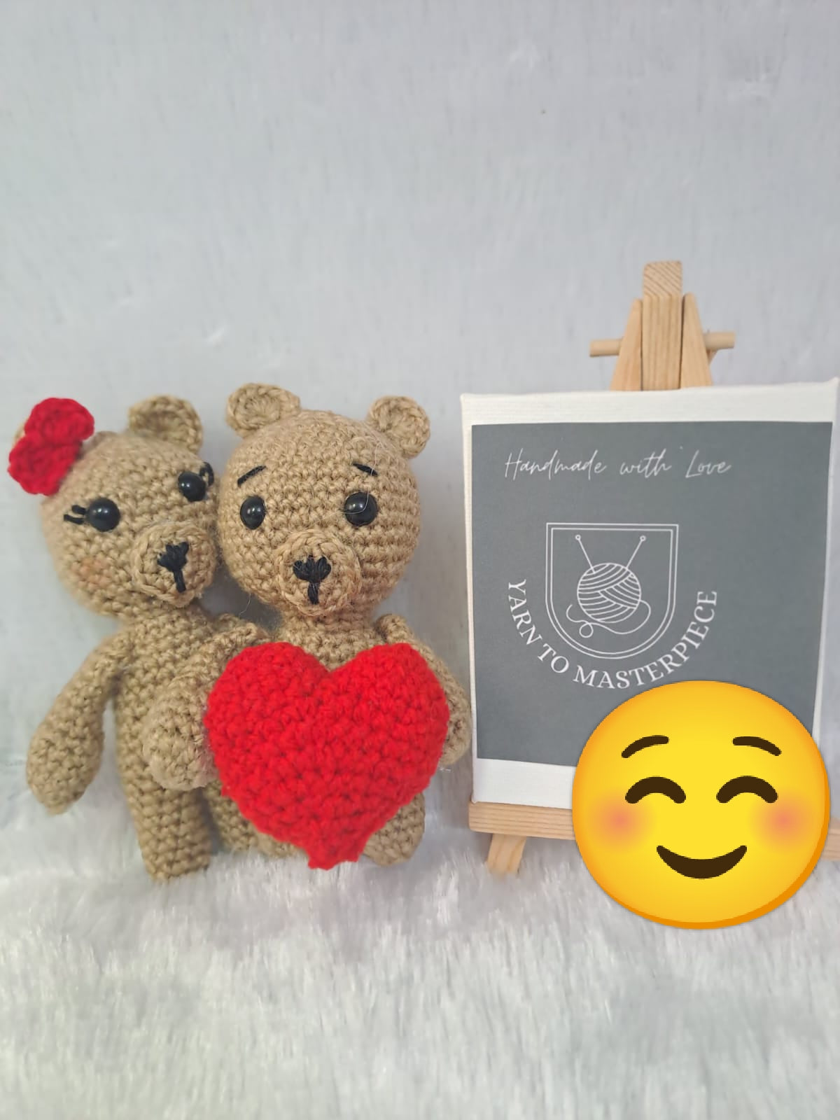 Crochet Handmade Couple of Pooh - PyaraBaby