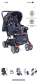 BABYHUG  Comfy Ride Stroller/ Parm  with Reversible Handle