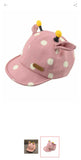 Pair of 2 Beautiful Expandable Summer Caps for Kids 3m-12m - PyaraBaby