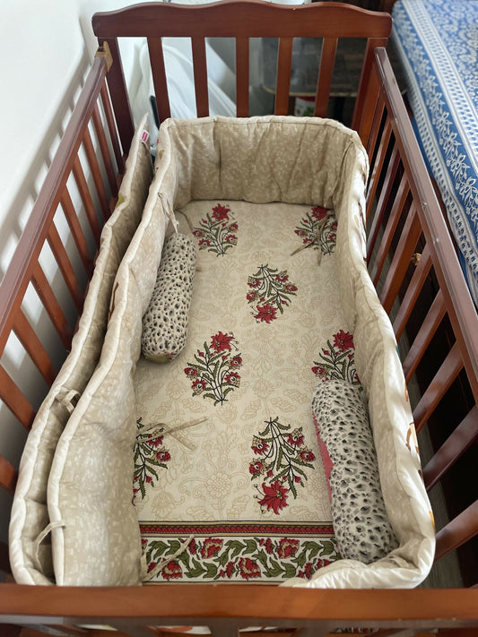 BABYHUG Montana Wooden Rocking Cot, Dimensions - L107x W60x H85cm