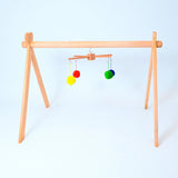 Shop now for the B4BRAIN Activity Gym +3 Mobiles with Hanger for Newborn Baby, offering engaging sensory play and developmental growth in a comfortable, easy-to-clean design!