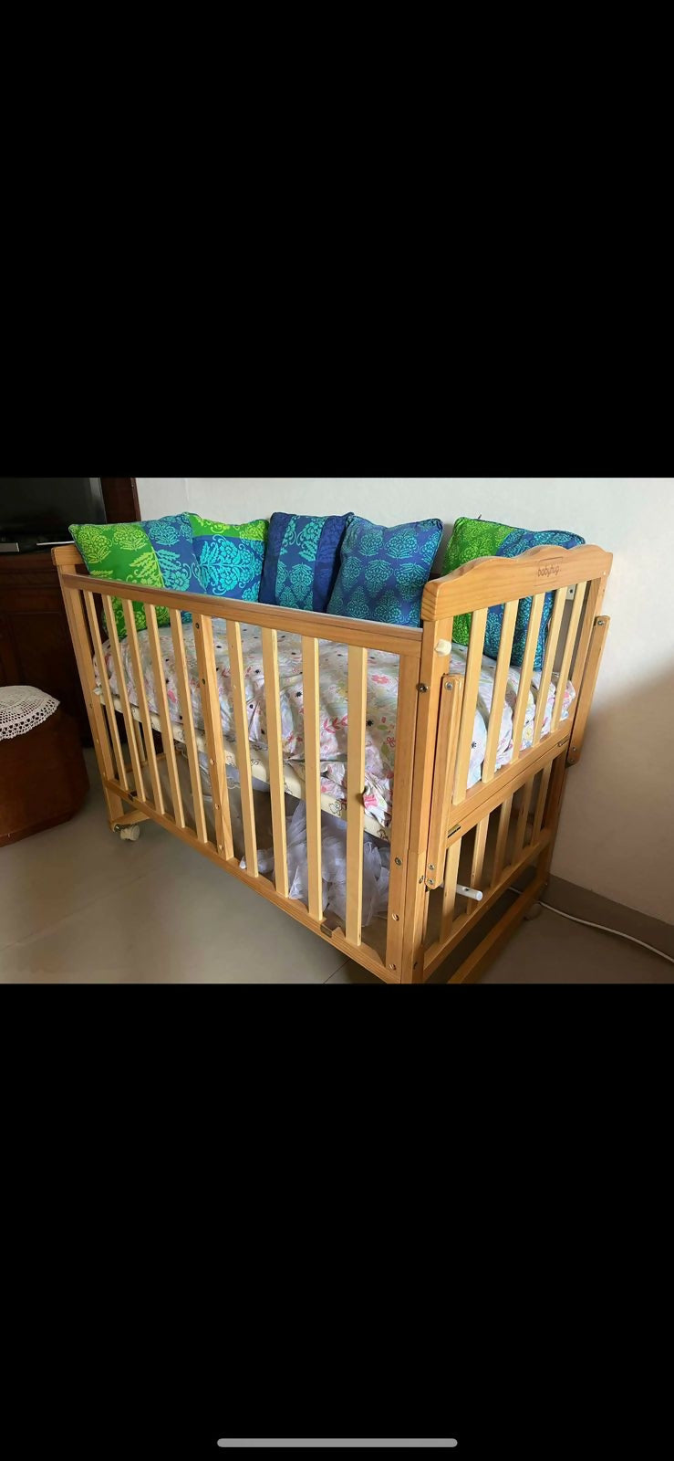 Safe, Stylish, and Built to Last – BABYHUG Montana Cot for Sweet Baby Dreams!