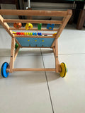 GIGGLES Baby Wooden Walker / Push Walker