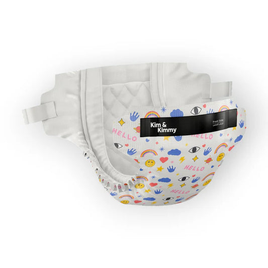 KIM & KIMMY  Eco-Friendly Baby Taped Diapers